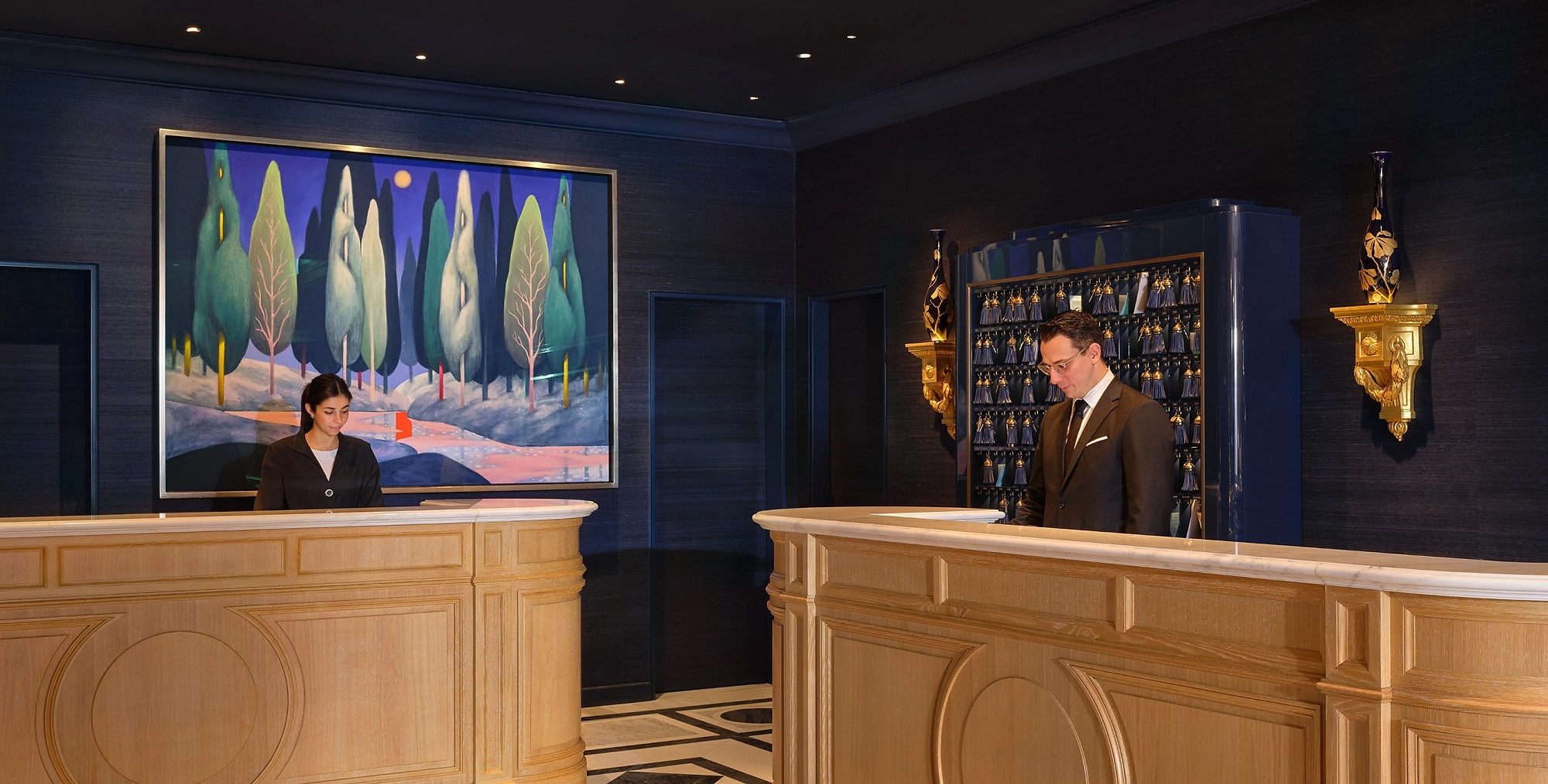 Baur au Lac Reception Concierge