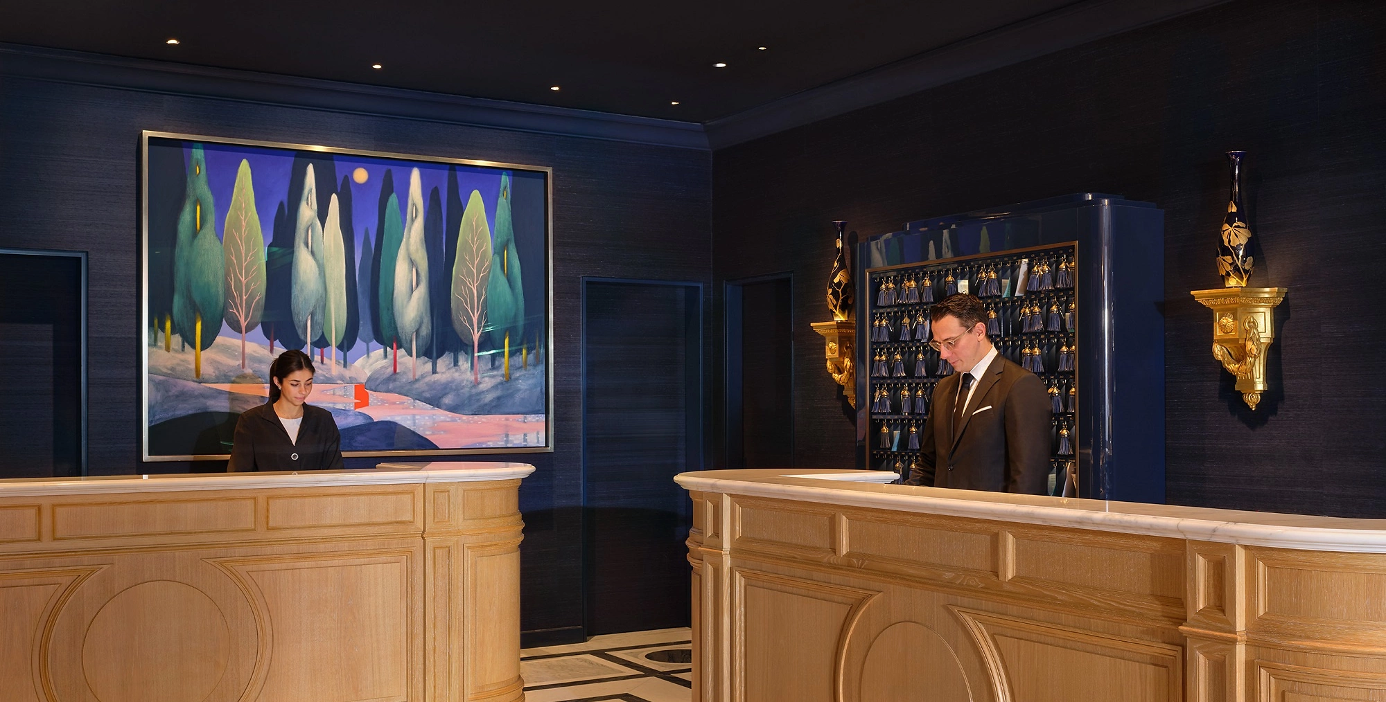 Baur au Lac Reception Concierge