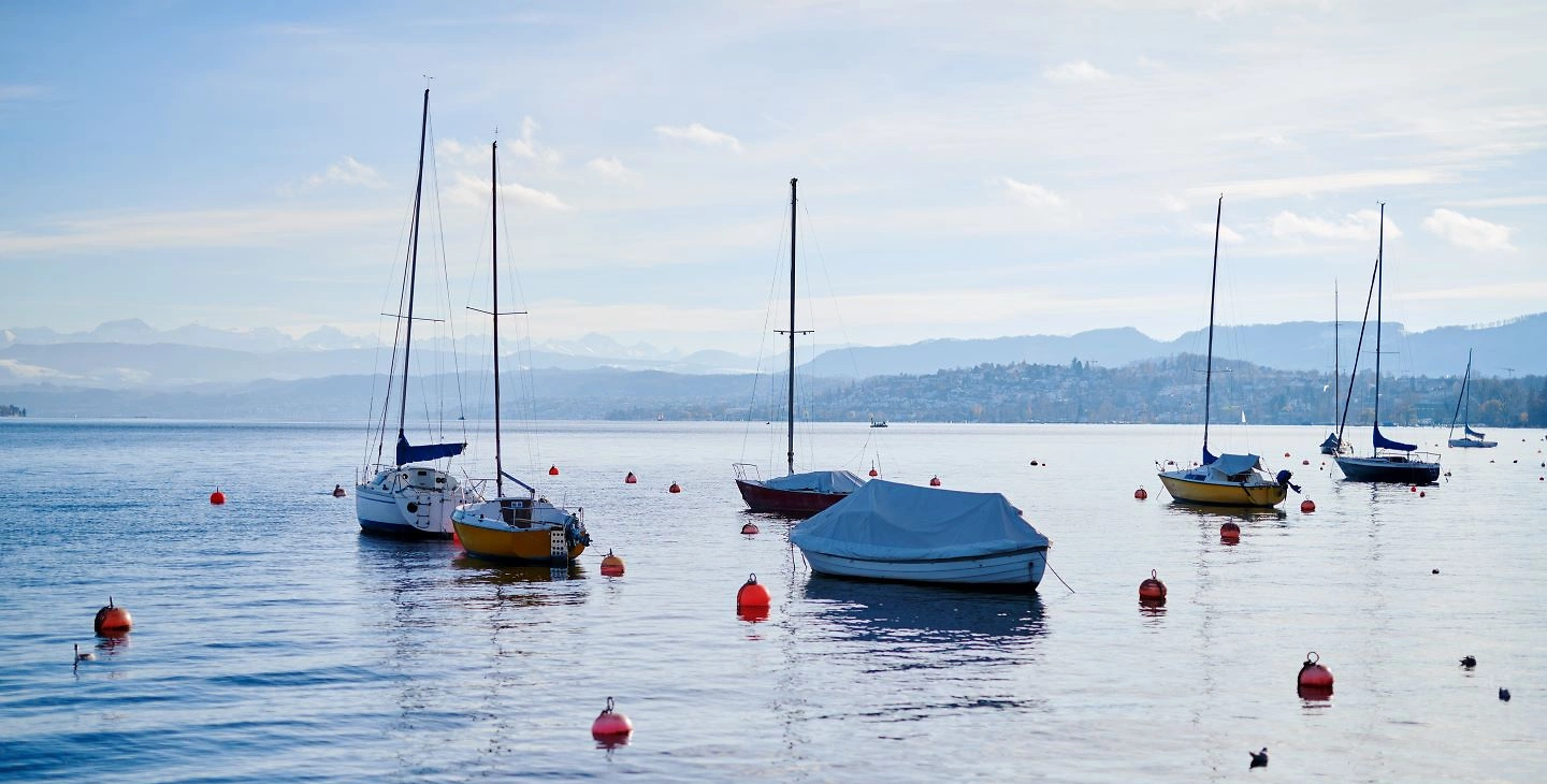 Zurich Lake Zurich Boats Kopie